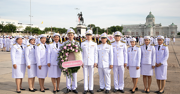 DGA ร่วมพิธีวางพวงมาลาถวายบังคมพระบรมราชานุสรณ์พระบาทสมเด็จพระจุลจอมเกล้าเจ้าอยู่หัว เนื่องใน วันปิยมหาราช พุทธศักราช 2568