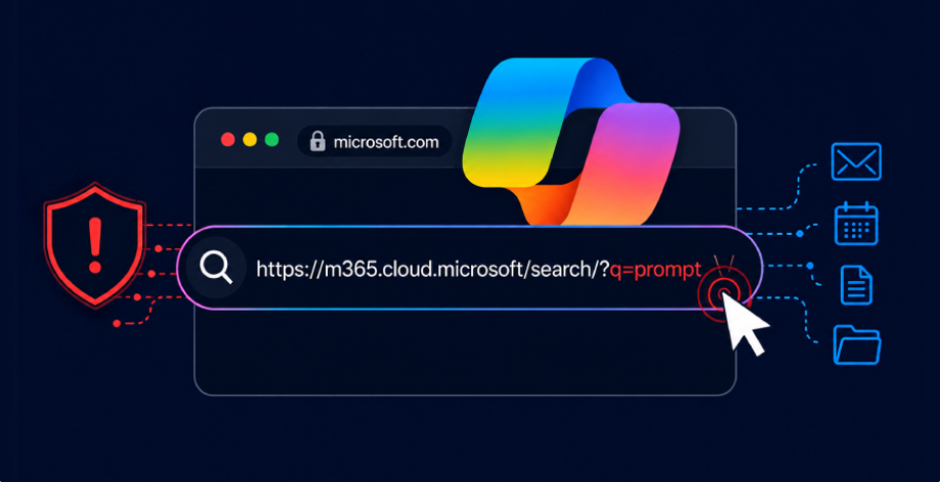 พบช่องโหว่ Microsoft 365 Copilot เสี่ยงถูกขโมยข้อมูลผ่านการคลิกลิงก์