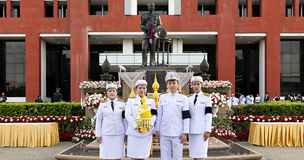 DGA ร่วมพิธีวางพานพุ่มถวายราชสักการะพระบรมราชานุสาวรีย์ พระบาทสมเด็จพระปรมินทรมหาจุฬาลงกรณ์ พระจุลจอมเกล้าเจ้าอยู่หัว และพระอนุสาวรีย์จอมพล สมเด็จพระราชปิตุลา บรมพงศาภิมุข เจ้าฟ้าภาณุรังษีสว่างวงศ์ กรมพระยาภาณุพันธุวงศ์วรเดช เนื่องในวันสื่อสารแห่งชาติ ประจำปี 2569 DGA ร่วมพิธีวางพานพุ่มถวายราชสักการะพระบรมราชานุสาวรีย์ พระบาทสมเด็จพระปรมินทรมหาจุฬาลงกรณ์ พระจุลจอมเกล้าเจ้าอยู่หัว และพระอนุสาวรีย์จอมพล สมเด็จพระราชปิตุลา บรมพงศาภิมุข เจ้าฟ้าภาณุรังษีสว่างวงศ์ กรมพระยาภาณุพันธุวงศ์วรเดช เนื่องในวันสื่อสารแห่งชาติ ประจำปี 2569