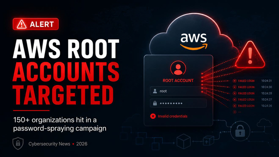 ผู้ไม่ประสงค์ดีโจมตี AWS Root Account กว่า 150 องค์กรด้วยเทคนิค Password Spraying