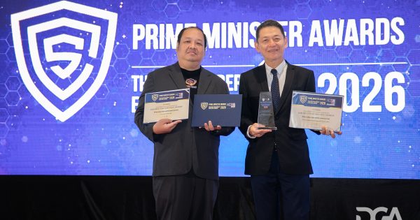 DGA คว้า 3 รางวัล Thailand Cybersecurity Excellence Awards 2026 ตอกย้ำศักยภาพด้านความมั่นคงปลอดภัยไซเบอร์