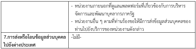 ตาราง PN 1.บริการศูนย์กลางการเรียนรู้ด้านทักษะดิจิทัลสำหรับภาครัฐ (Digital Government Learning Platform: DGLP): บริการฝึกอบรมสำหรับผู้เรียน (Learner) 1-3